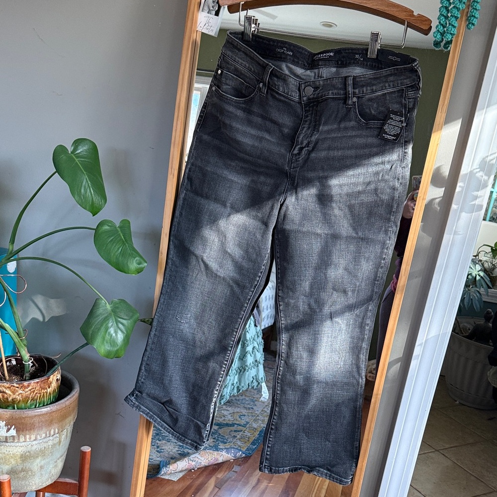 Liverpool Gray Denim Jeans